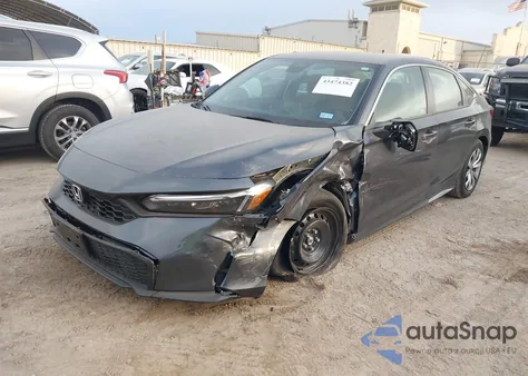 2026 Honda Civic Lx from USA, damaged, VIN 2HGFE2F2XTH514598